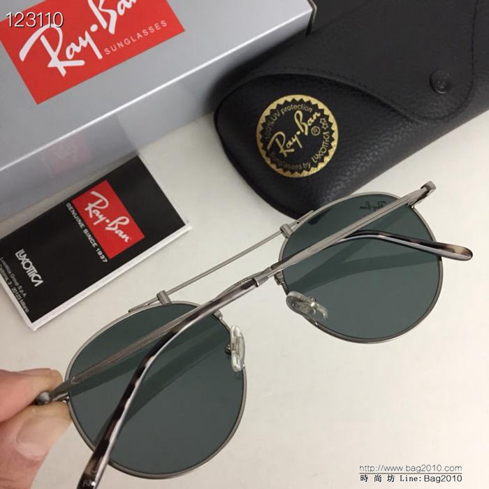 RAYBAN雷朋 RB8147 鈦金系列 復古圓款 炫彩潮款太陽鏡 男女通用款  lly1429